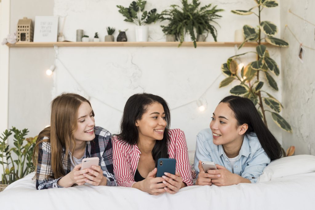 a group of women